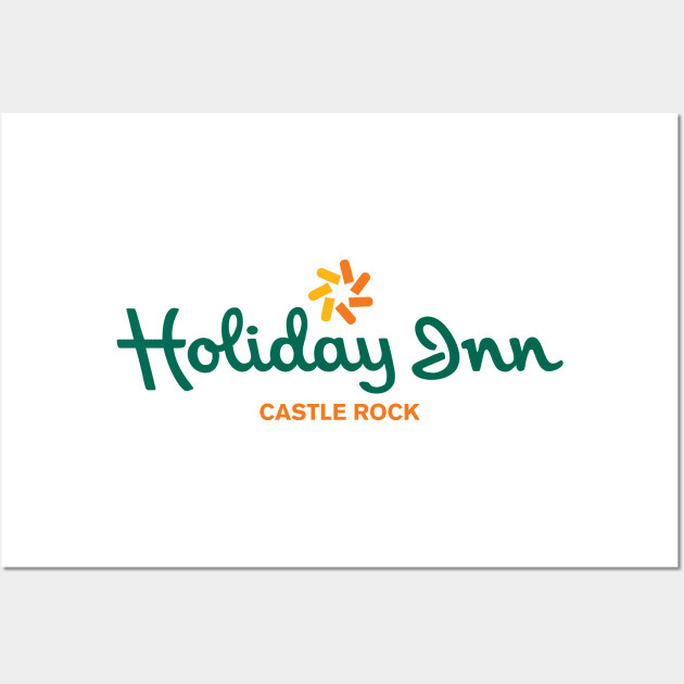 Holiday Inn Castle Rock Wall Art by MindsparkCreative